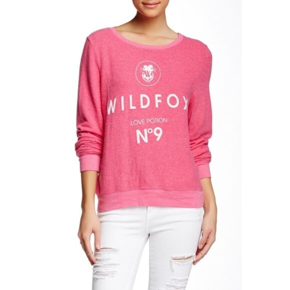 WILDFOX LOVE POTION NO 9 SWEATSHIRT - Picture 1 of 4